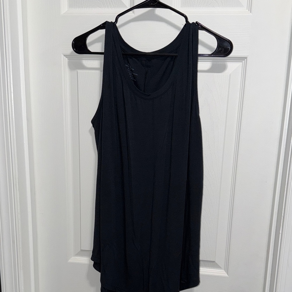 Bella Canvas Drapey Black Tank Top